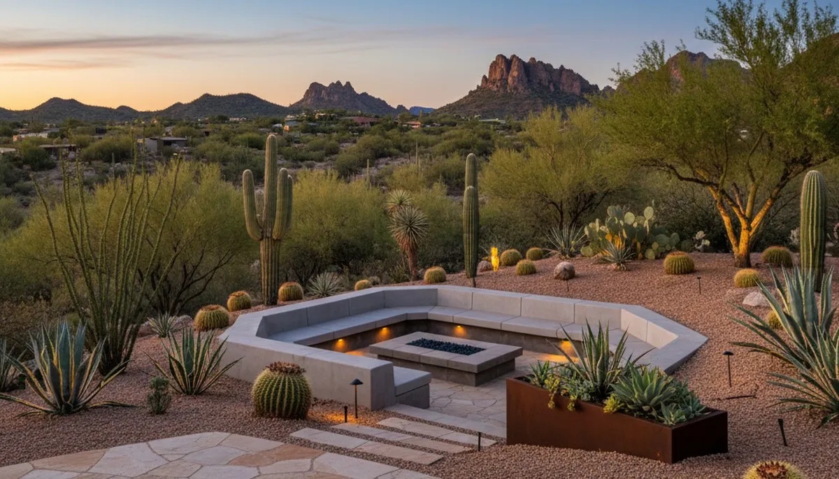 Scottsdale, AZ landscaping service for desert yard design and maintenance