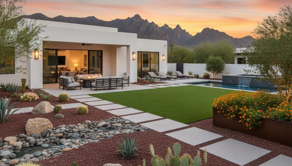 Landscaping services in Scottsdale, AZ for desert yards and outdoor property maintenance